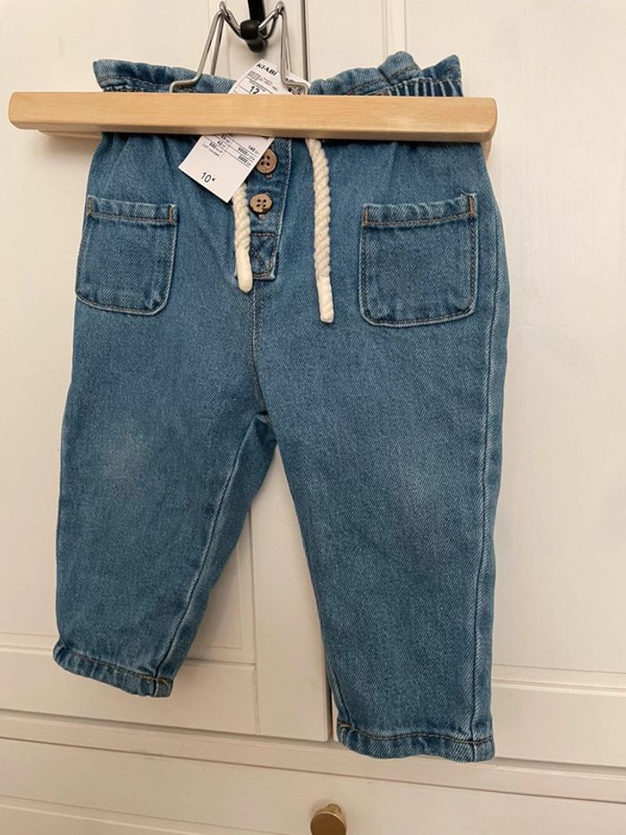 Pantalon jean neuf 12 mois kiabi