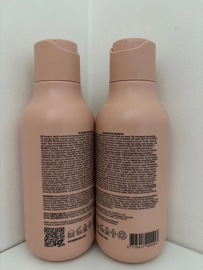 Shampooing Omniblonde Rejuvenation Lot de 2 - photo numéro 2