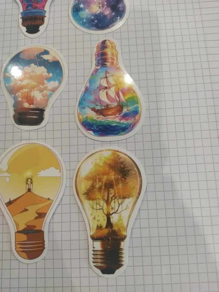 Stickers ampoules (lot D) - photo numéro 4