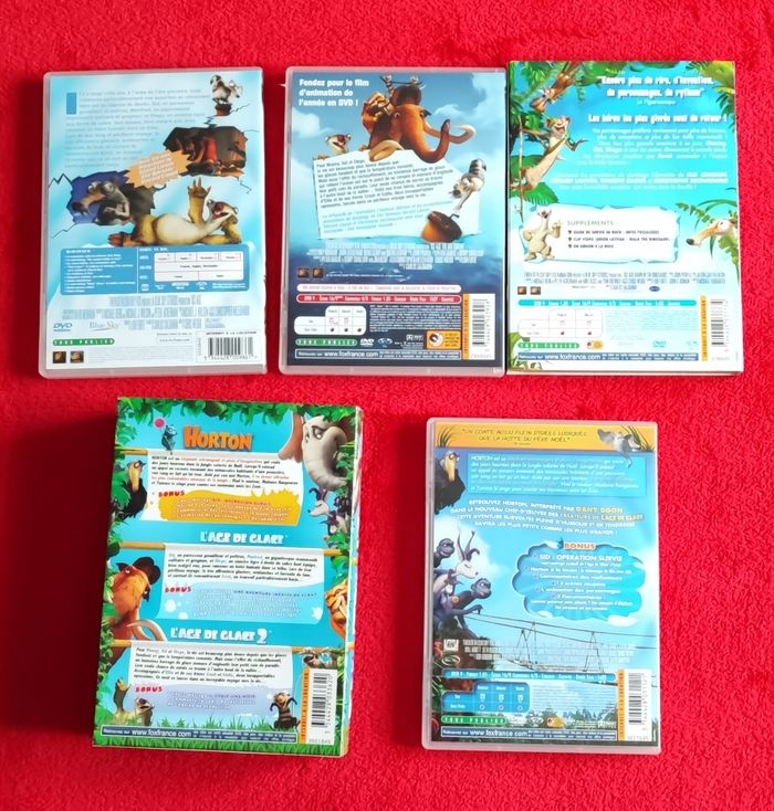 🎬 Coffret trilogie L'âge de glace + Horton - 4 DVD 🎬 - photo numéro 6
