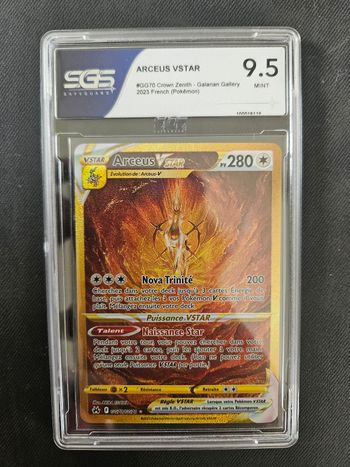 Carte Pokemon Arceus VSTAR Gold GG70 Zenith Suprême SGS9.5