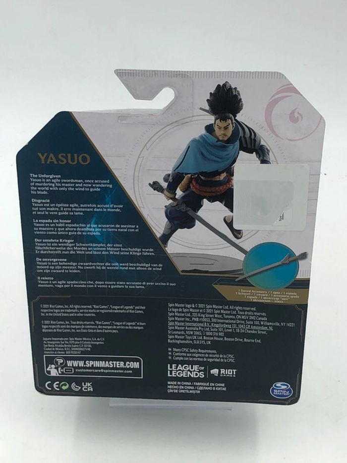 Figurine League Of Legends Yasuo Spin Master neuf - photo numéro 2