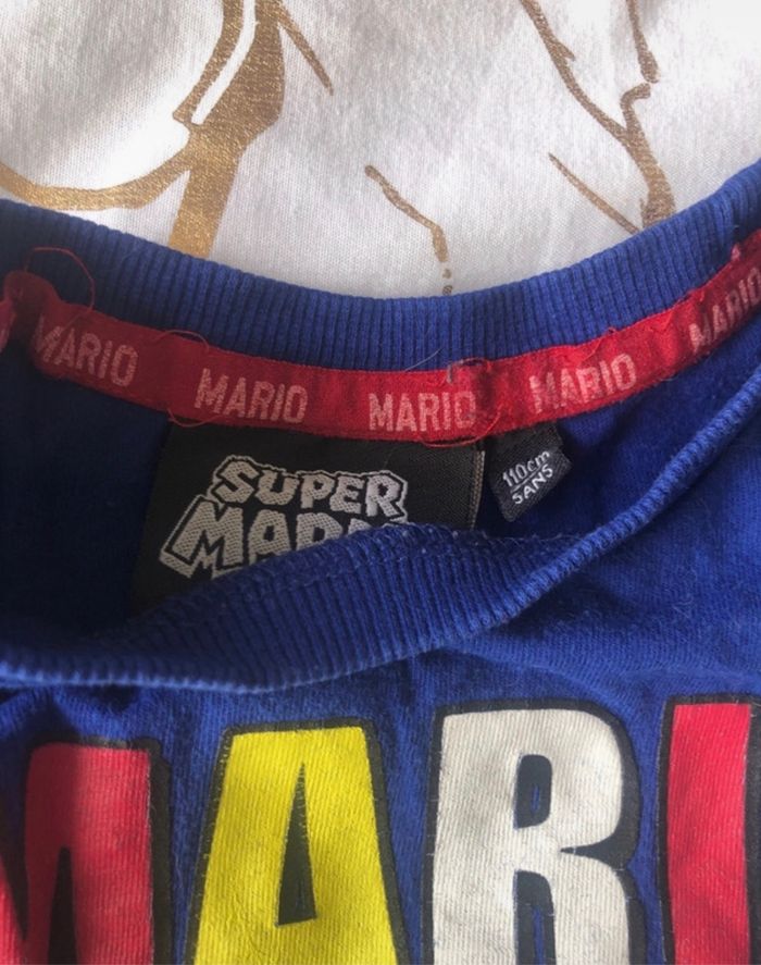 Pull fin super Mario 5 ans - photo numéro 4