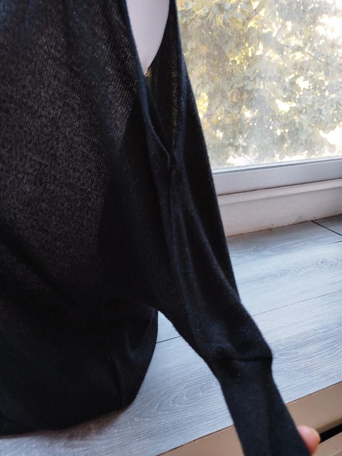 #tee shirt#maille#noir - photo numéro 4