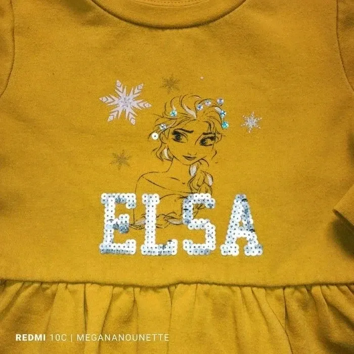 👗Pull Top péplum Disney Orchestra – Elsa en sequins ! - photo numéro 3