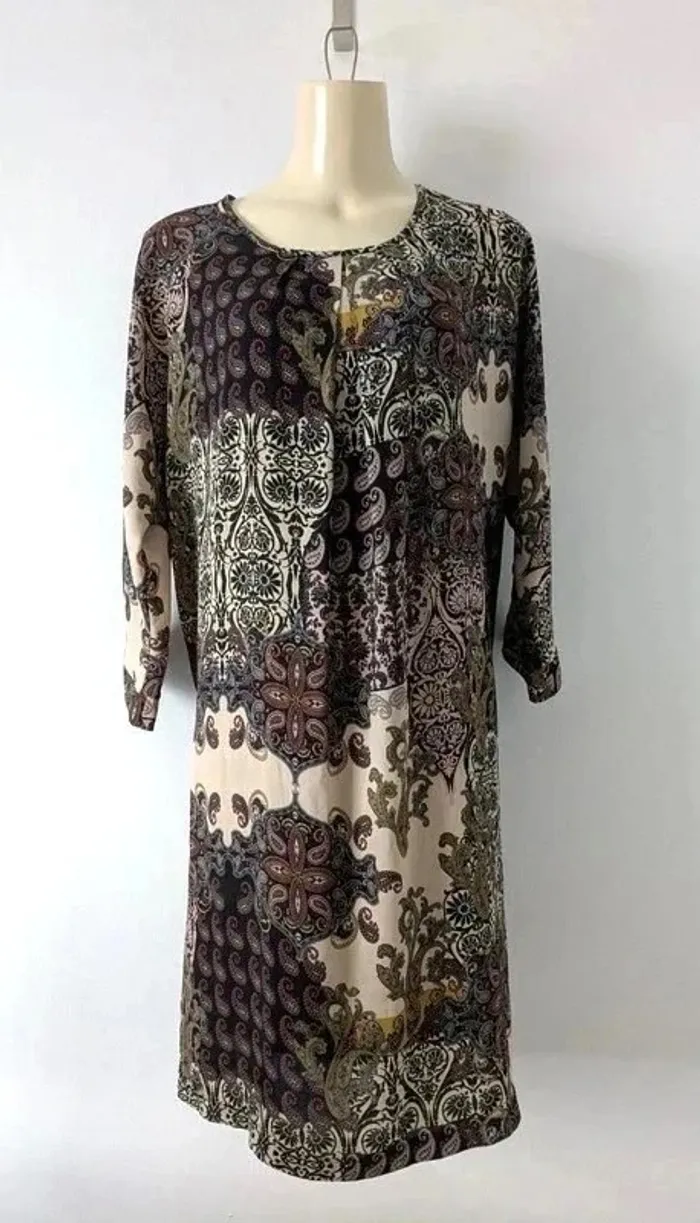 Robe manches 3/4 - La Fée Maraboutée - taille 40