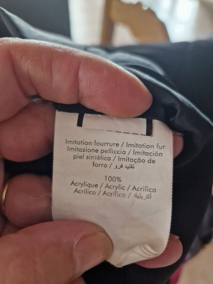 Manteau noir taille 36 Cache Cache - photo numéro 4