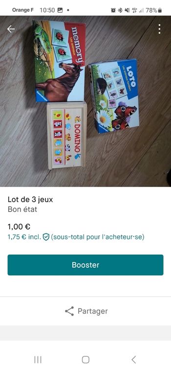 Lot de jeux