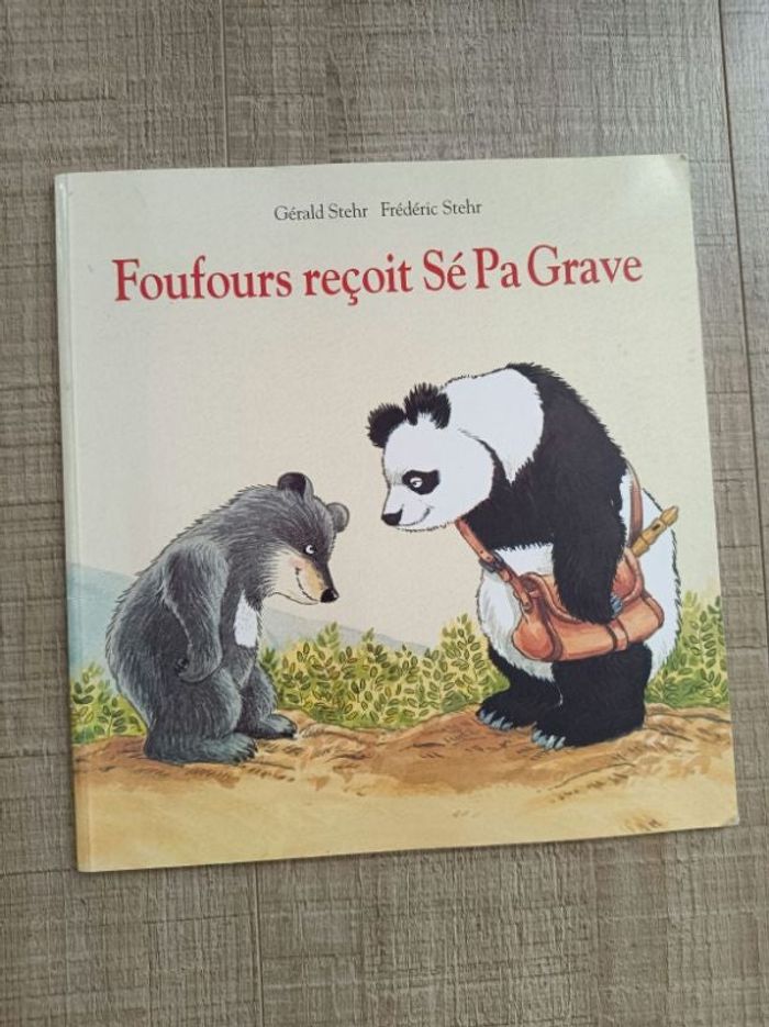 Livre Foufours reçoit sé pa grave