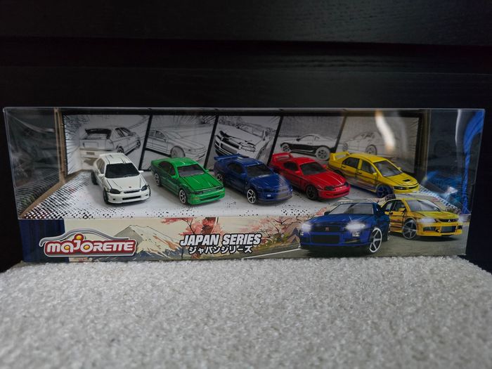 coffret 5 véhicules japan séries majorette