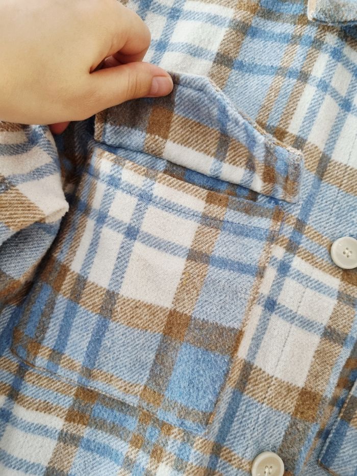 Veste a carreaux - photo numéro 3