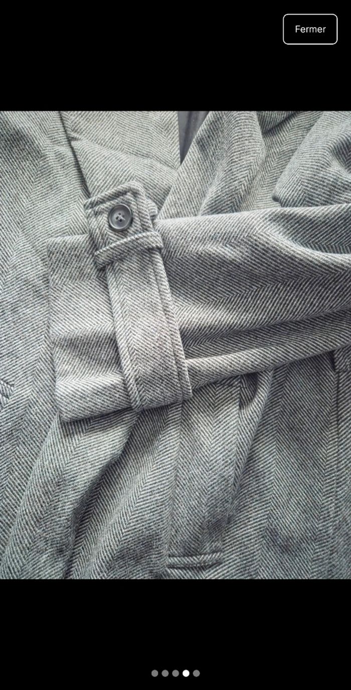 Manteau long tweed - photo numéro 2