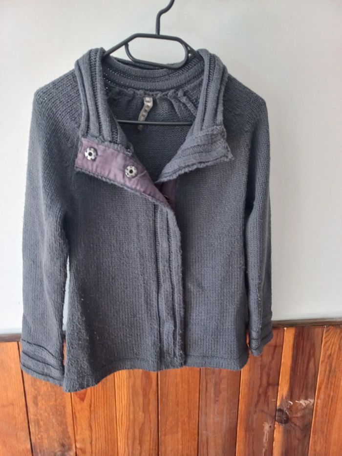 Gilet manches longues