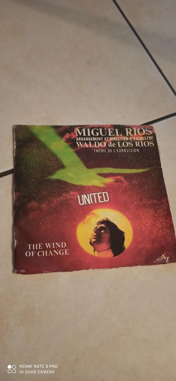 Disque 45 tours Miguel Rios