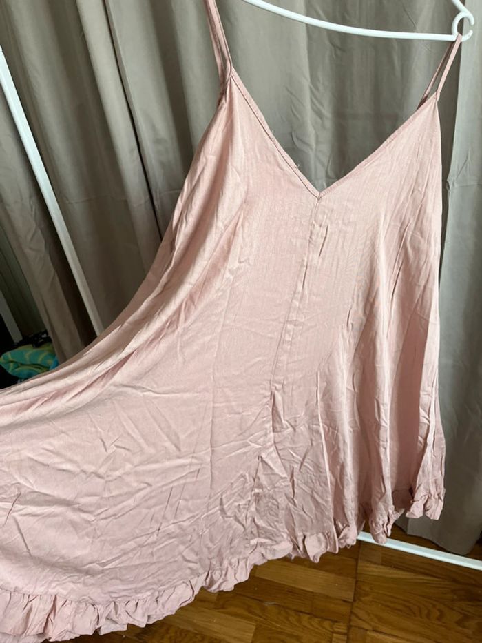 Robe courte rose poudrée taille unique - photo numéro 4