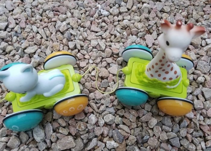 Jouet à tirer Sophie la girafe - photo numéro 3