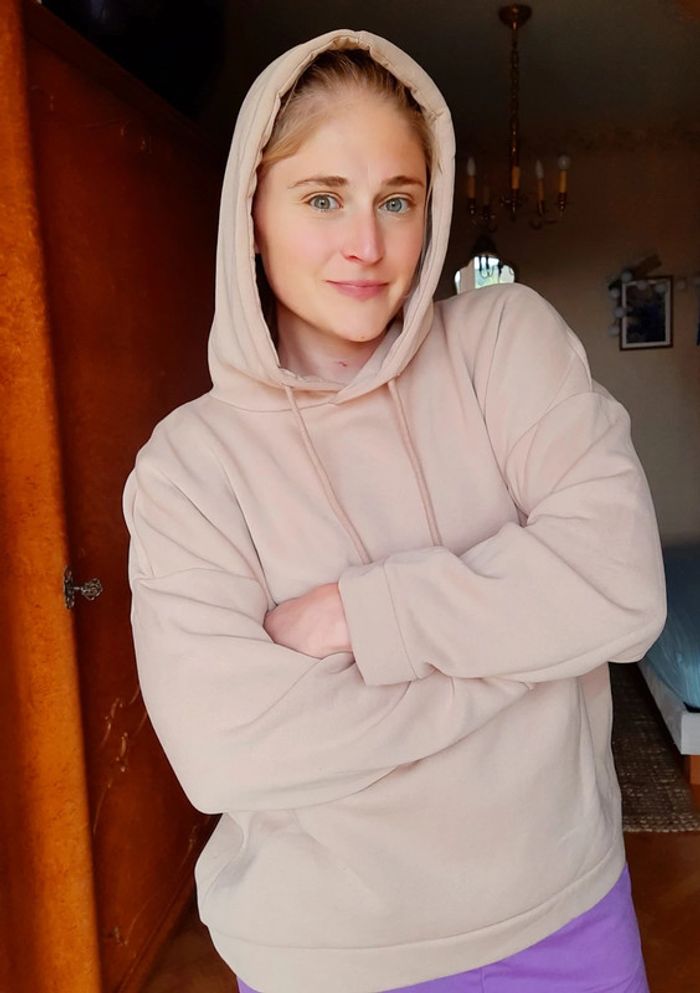 Sweat Defacto camel M/XL - photo numéro 2