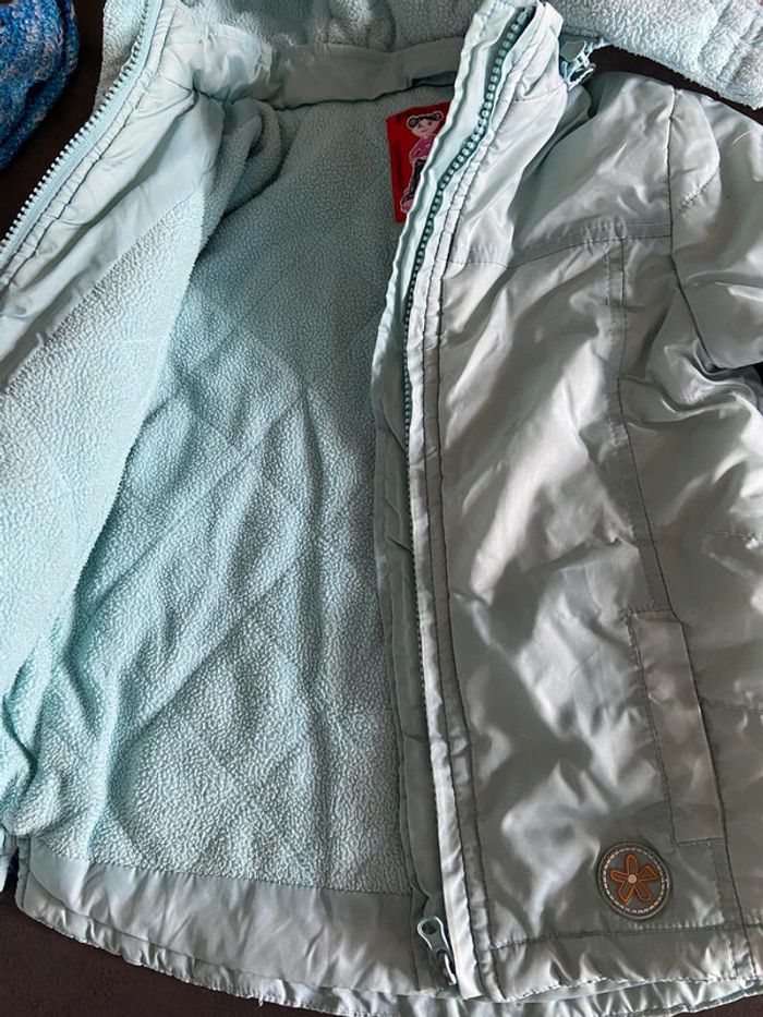 Manteau écharpe bonnet fille 3 ans - photo numéro 4
