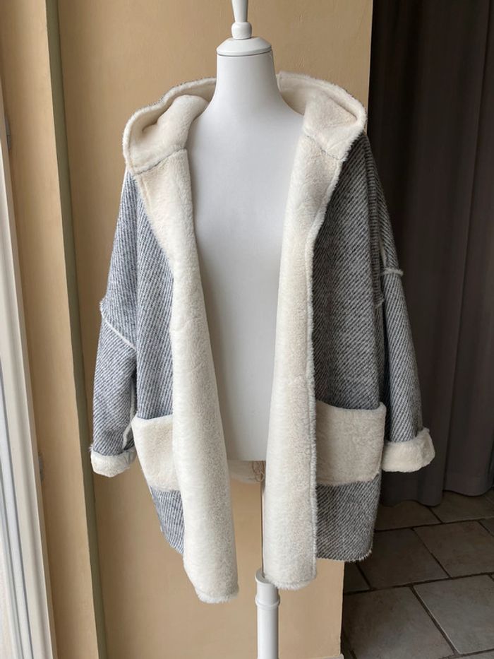 Manteau réversible oversize TU - photo numéro 2
