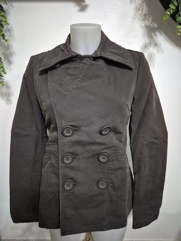 Veste blazer marron diesel femme taille S - photo numéro 6