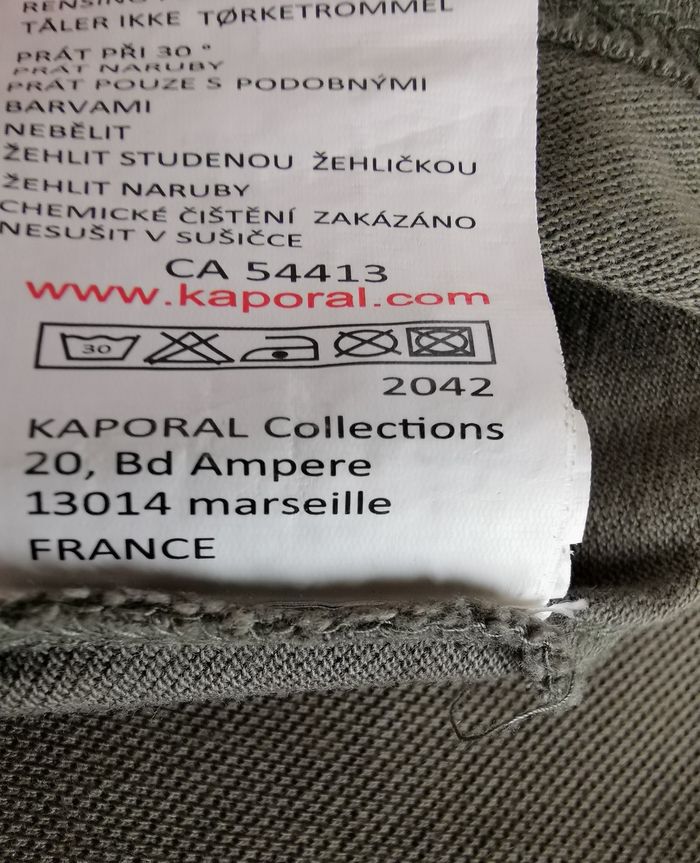 Polo kaki army Kaporal taille S 💘 - photo numéro 10