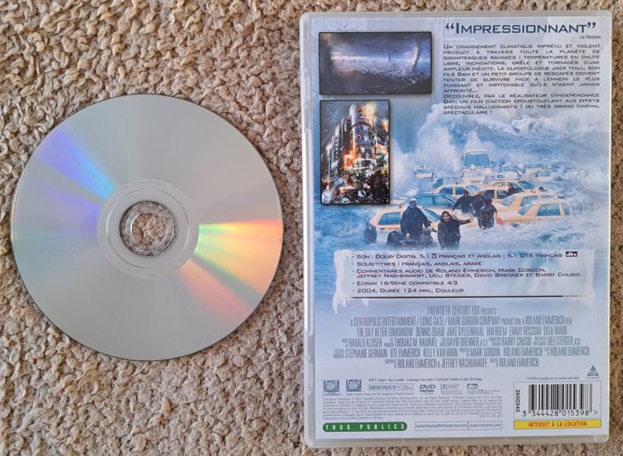 💿 DVD : Le Jour d'Après - photo numéro 3