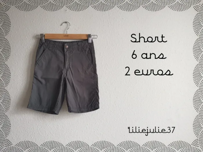 Short 6 ans