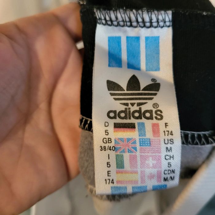 Veste manche courte Vintage 90's Adidas 🧥 Taille 174 - Logo Brodé - photo numéro 6