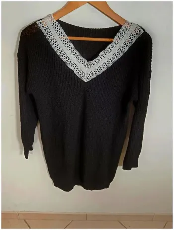 C16 robe noir Shein 36