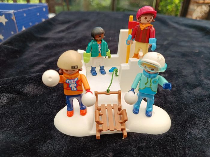 Lot enfants aux sports d'hiver Playmobil - photo numéro 5