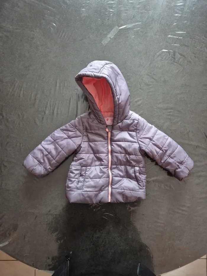 Manteau bébé doudoune hiver fille