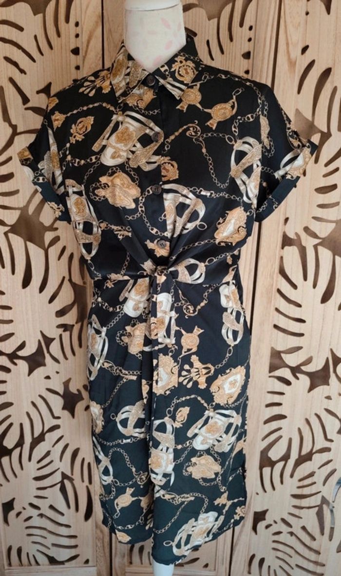Robe imprimée chaines T S/M Fashion