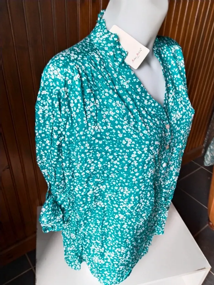 Jolie blouse tunique femme marque Melya Melody taille 46/48 - photo numéro 5