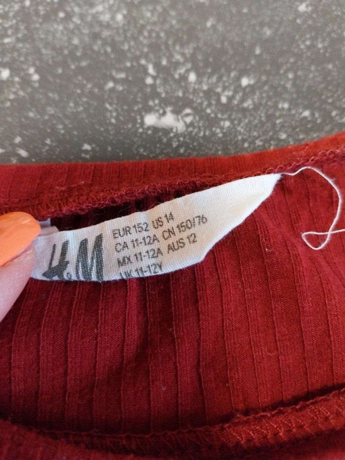 Tee shirt H&M 11/12ans - photo numéro 3