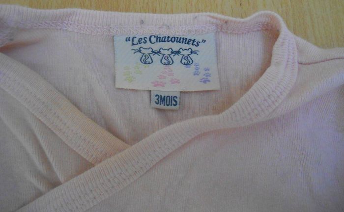 Body 3 mois "Les Chatounets" - photo numéro 2