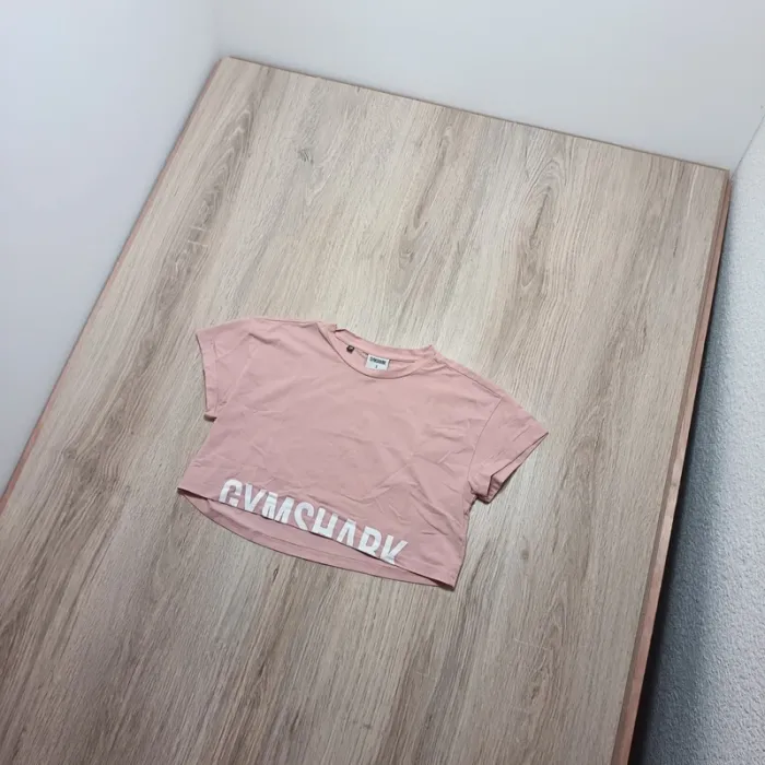 Teeshirt gymshark femme s rose - photo numéro 2