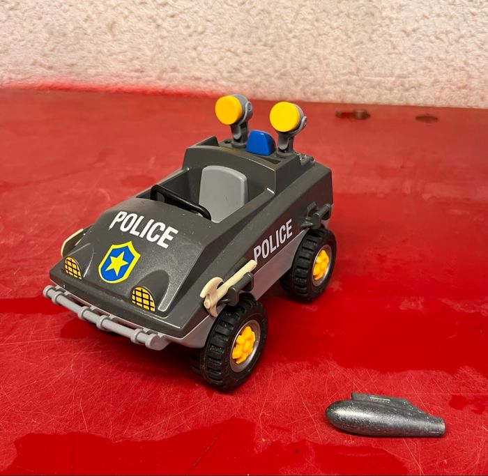 Vedette scooter et quad police playmobil - photo numéro 3