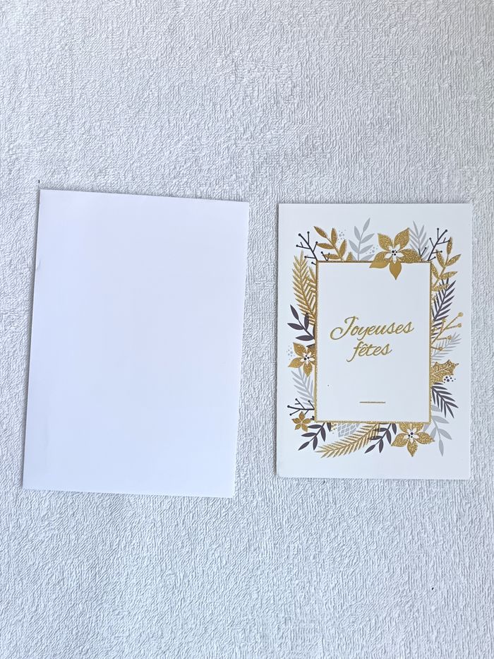 carte postale Joyeuses fêtes NEUF - photo numéro 2