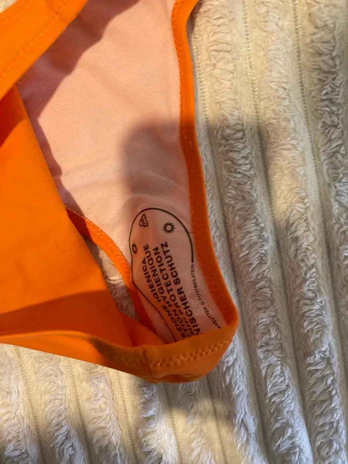 Maillot de bain Trikini orange - photo numéro 4