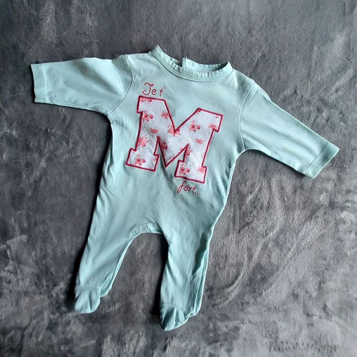 Lot 2 pyjamas bébérêve 1 mois - photo numéro 4