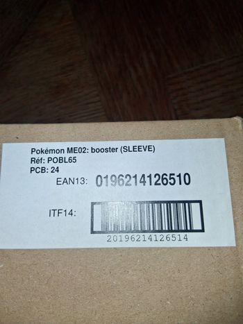 Case scellée Pokémon MEGA 2 FR