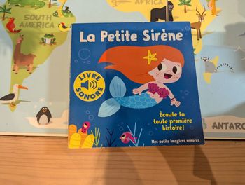 livre sonore La Petite Sirène