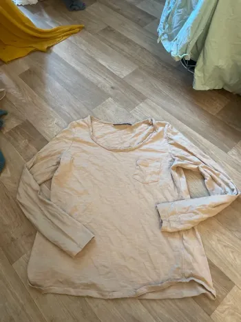 Haut beige Kiabi t.XL