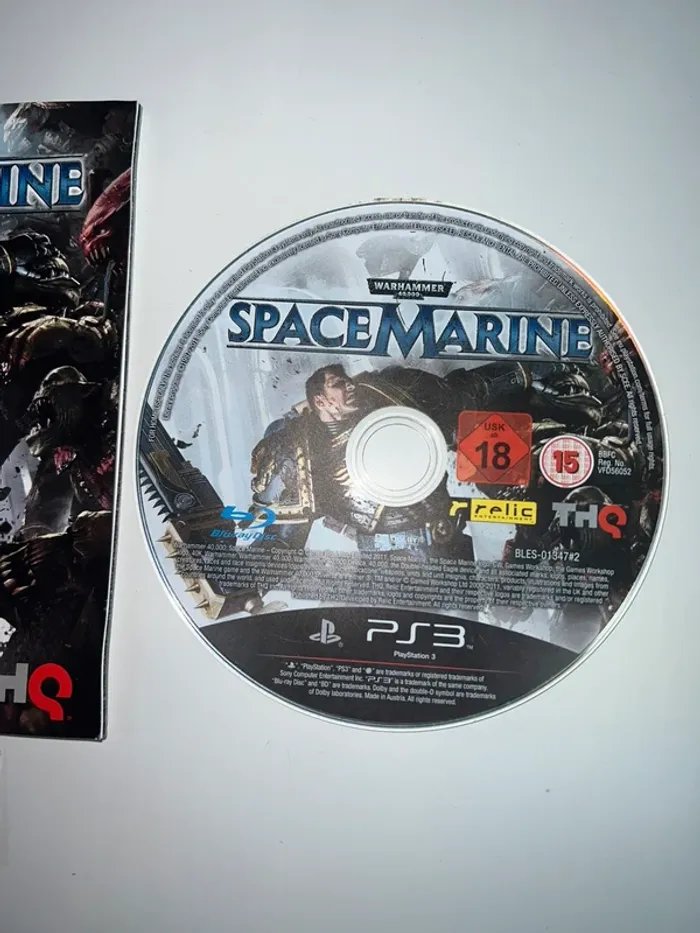 Warhammer 40 000: Space Marine - Jeu PS3 Sans Jaquette VersioN PAL FR - photo numéro 3