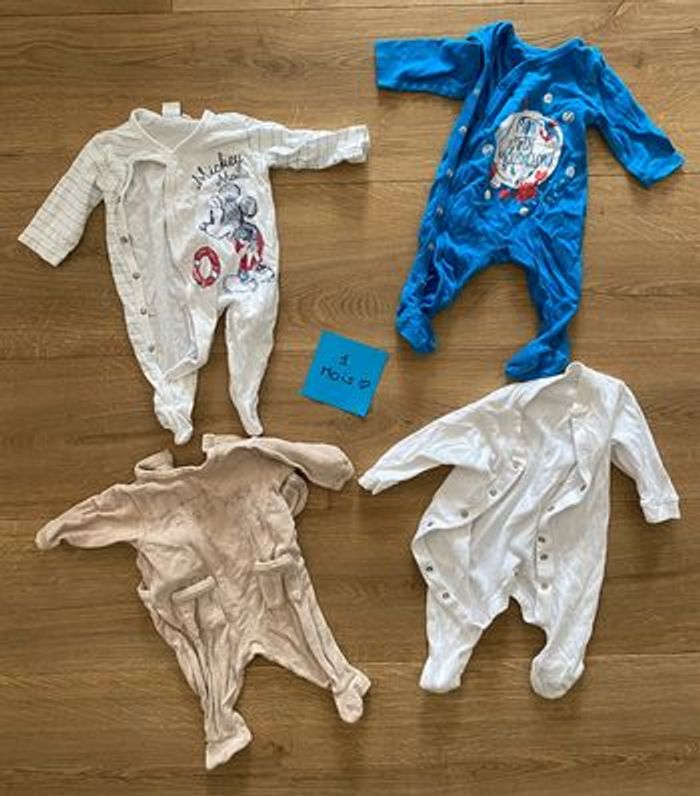 Lot pyjamas bébé 1 mois (16 pieces) - photo numéro 2