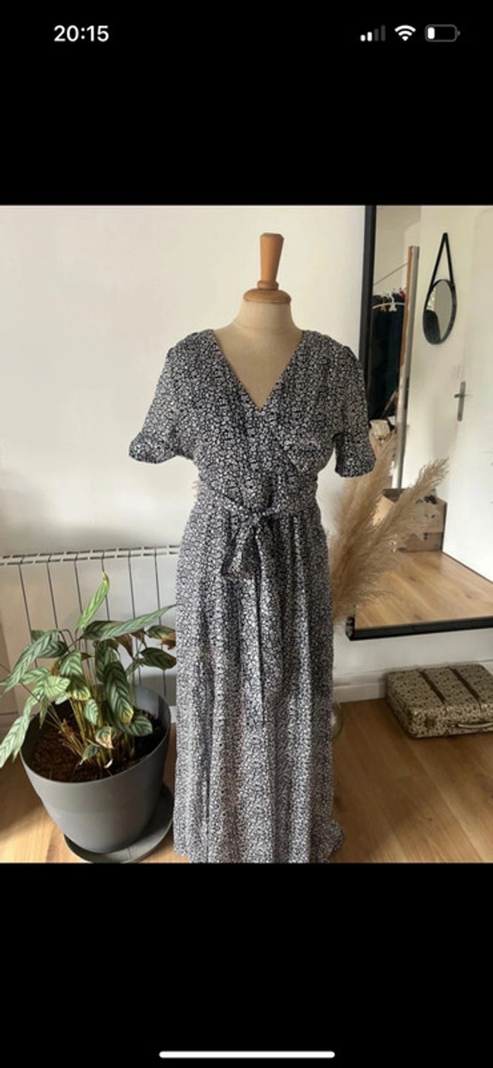 Robe longue à fleurs Opullence - taille M