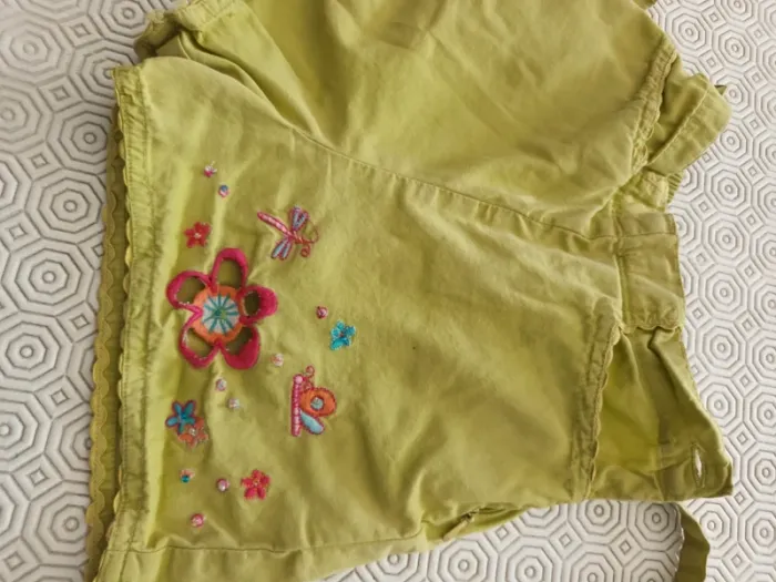 Short du pareil au même 18 mois vert - photo numéro 6