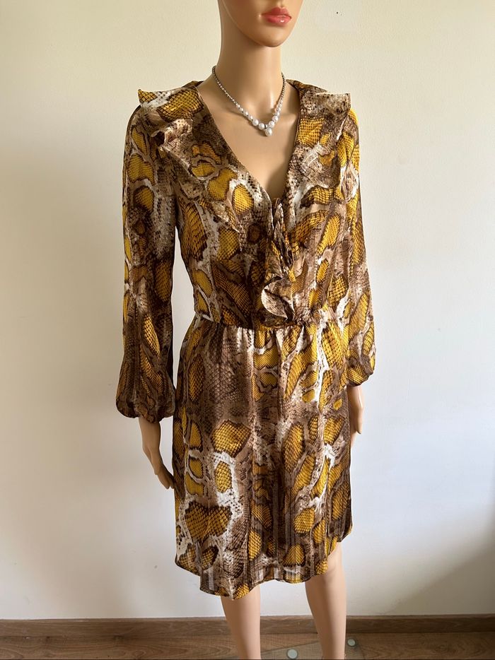 Robe imprimée neuve à manches longues Jus d’Orange taille 1 - photo numéro 2