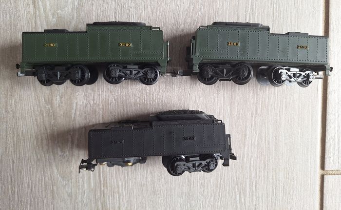 3 wagons tender Jouef HO - photo numéro 3