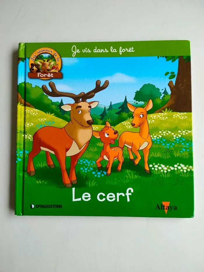 Livre animaux de la forêt